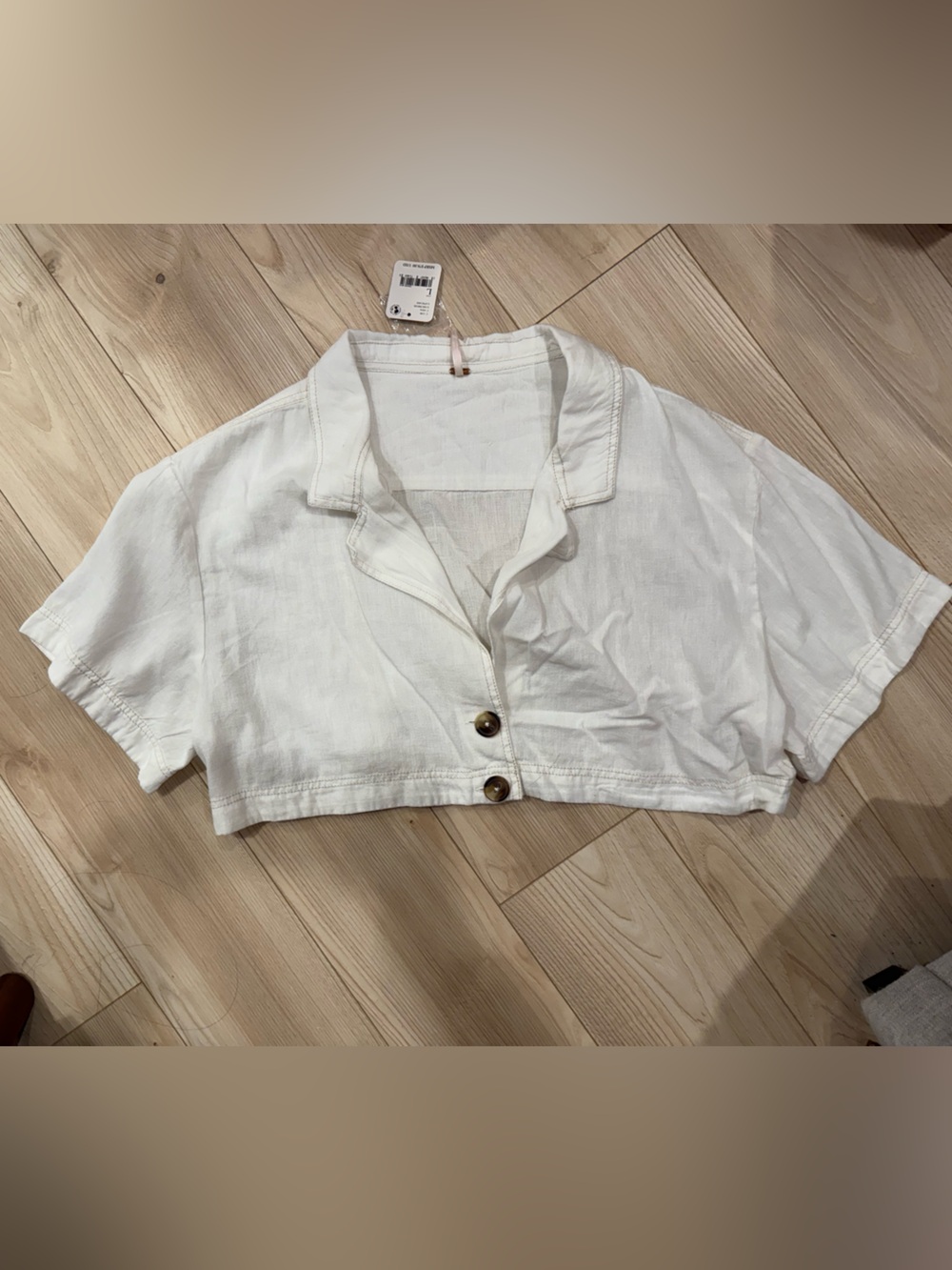 Free People Honey Dew crop top - Picture 2 of 4